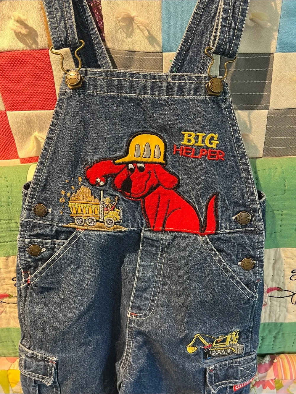Vintage Clifford overalls size 5t